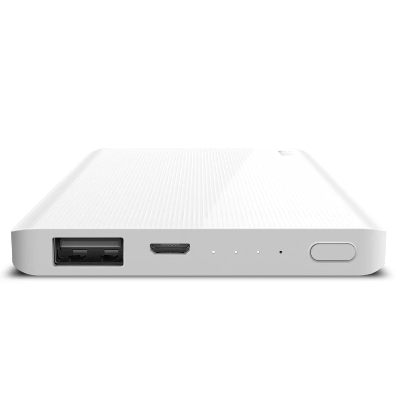 Xiaomi ZMI 5000 mAh банк питания xiaomi внешний аккумулятор Портативная зарядка
