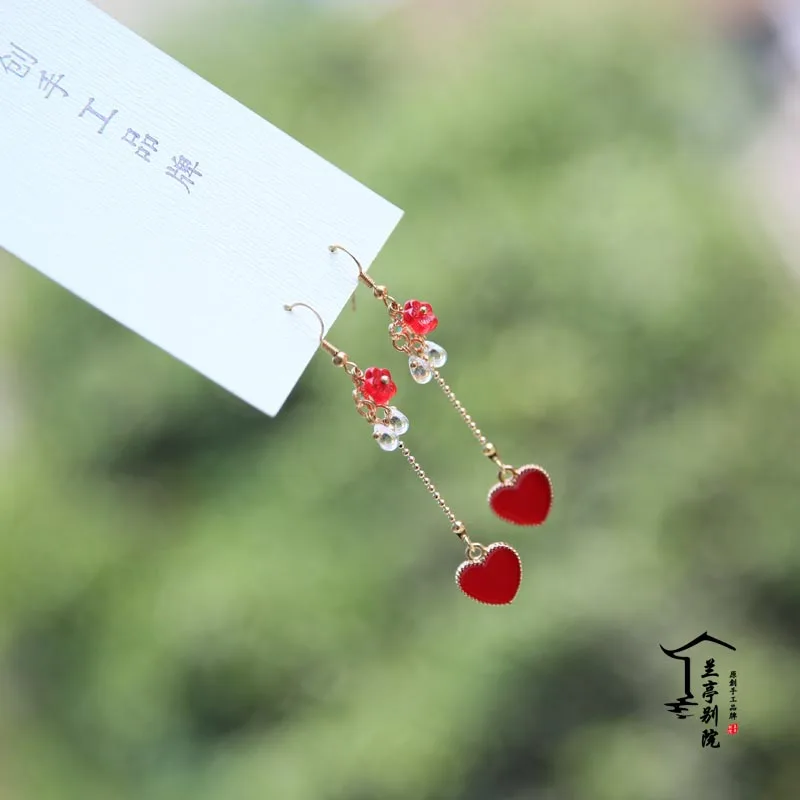 Liu Huo,, синяя перегородчатая пара, заколки для волос, Hanfu Cos, аксессуары для волос, Hong Fu, длинные кисточки, палочки для волос, подходят ко всему, маленькая палочка