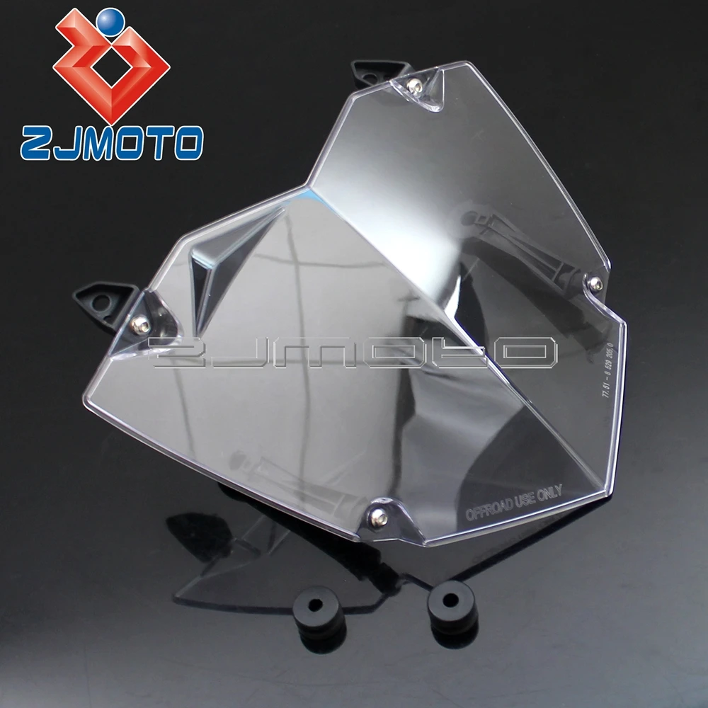 Прозрачная защита фар для BMW R1200GS WC 2013 UP R 1200 GS K50 ADV 2014 Передняя защитная крышка