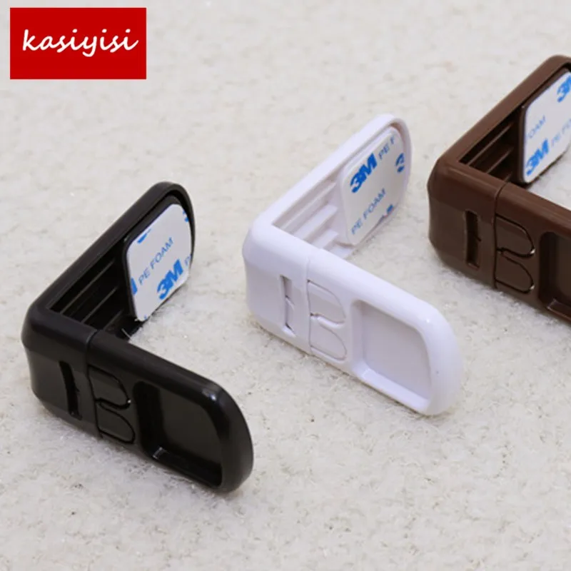 

4 шт./лот новый детский шкафчик безопасности Многофункциональный пластиковый замок Toliet детская дверь