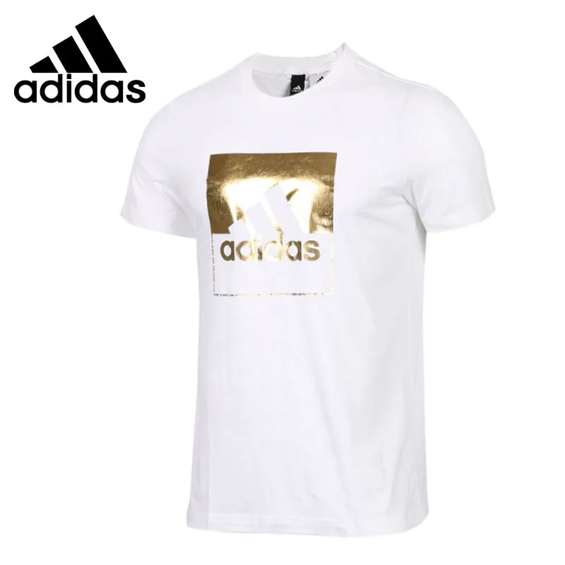Оригинальное новое поступление 2018 мужские футболки Adidas спортивная одежда с