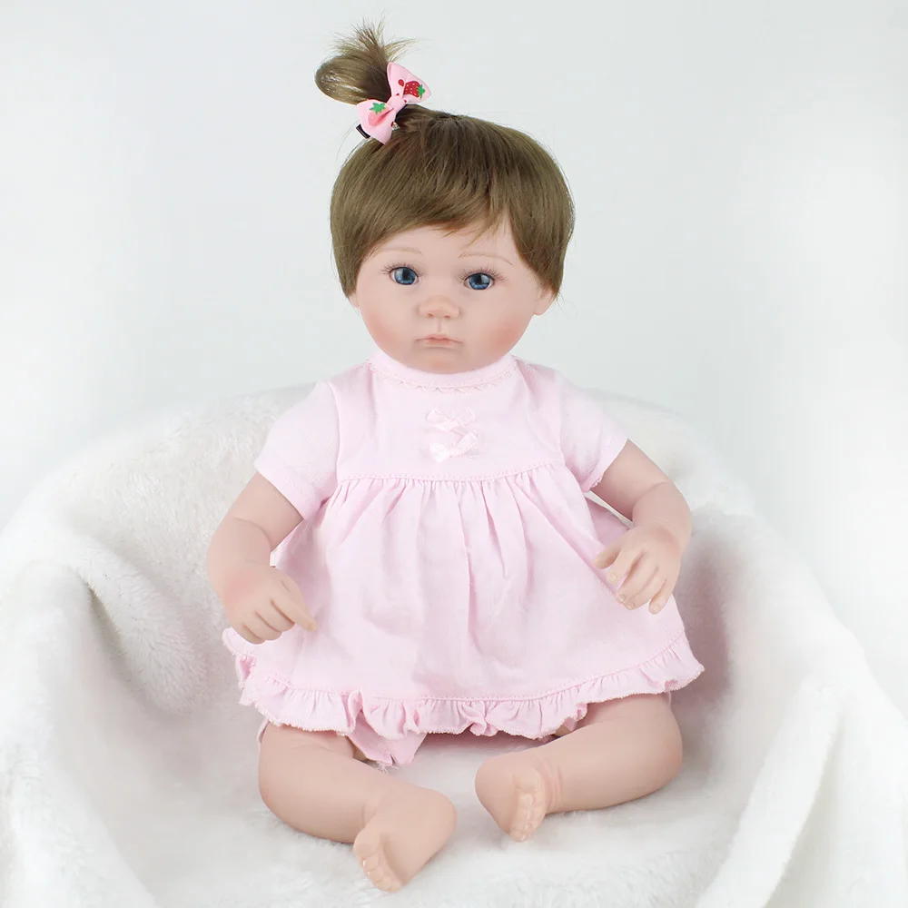 40 см силиконовая кукла реборн дети Playmate подарок для девочек 16 дюймов Baby Alive мягкие игрушки для Bebe Reborn Brinquedo