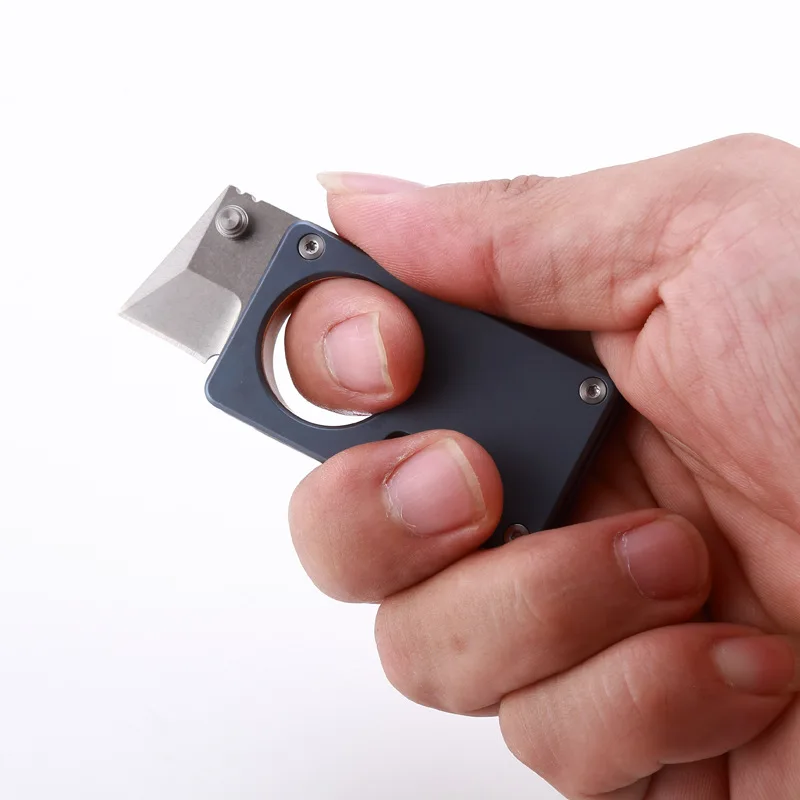 Мини изысканный портативный мульти нож кольцо на открытом воздухе складной