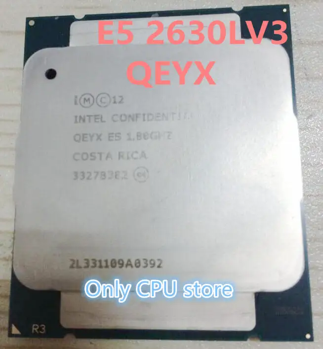 Ксеон ES qeyx E5 2630LV3 Процессор 8-ядерный 1,8 ГГц 20 м LGA2011-3 E5-2630L V3 процессор E5 V3 инженерный образец E5-2630LV3