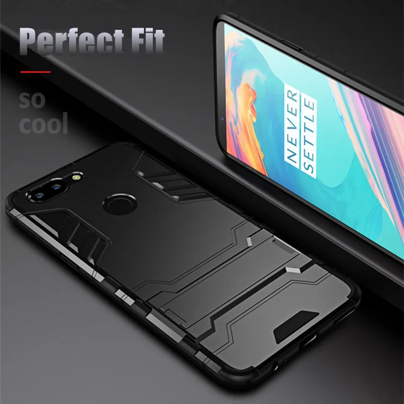 Защитный чехол для Oneplus 5 роскошный противоударный Гибридный ТПУ силиконовый