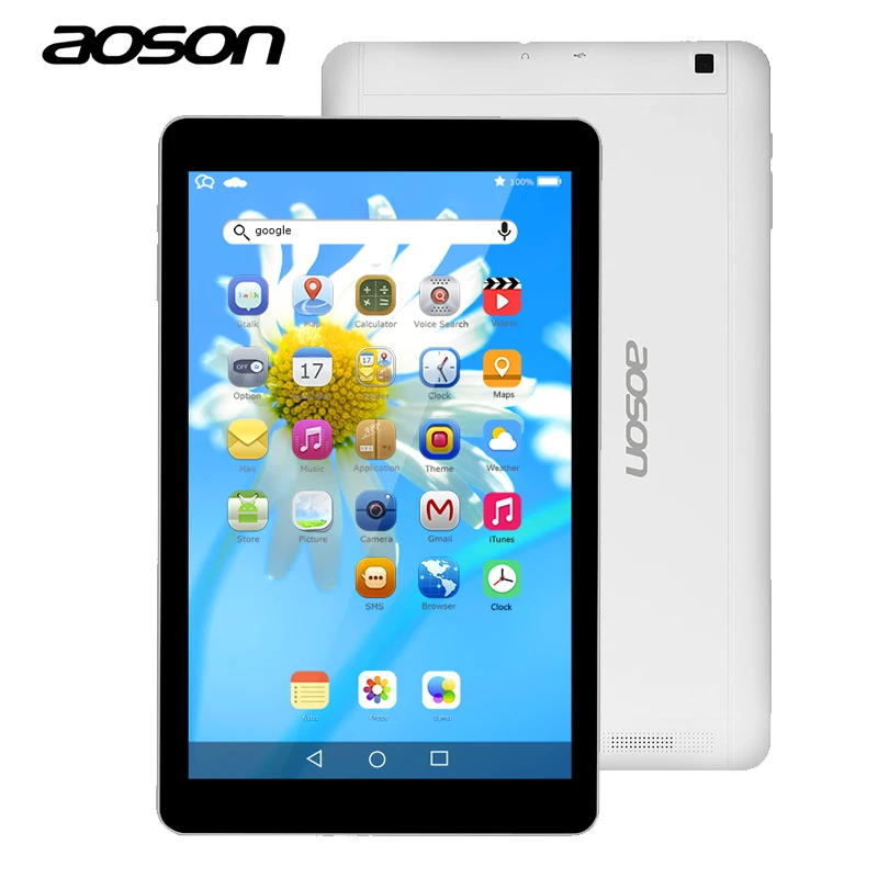 AOSON R102 10 1 дюймов ГБ + 16 Android 6 0 800*1280 IPS экран 4 ядра Две камеры Bluetooth WI-FI 5000 мАч горячая