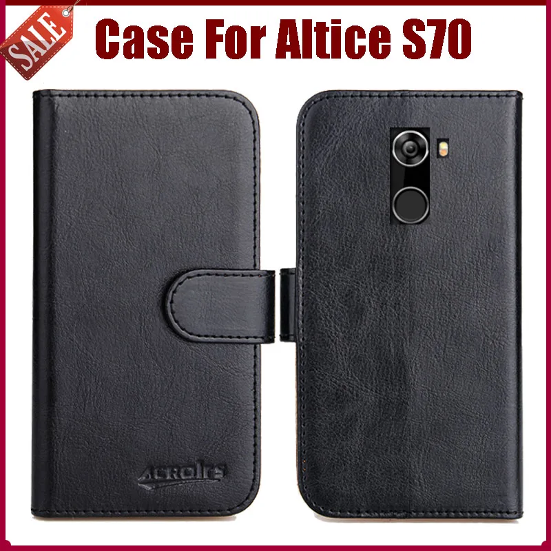 

Hot Sale! Altice S70 Case New Arrival 6 Colors High Quality Flip Leather Protective Phone Cover For Altice S70 Case