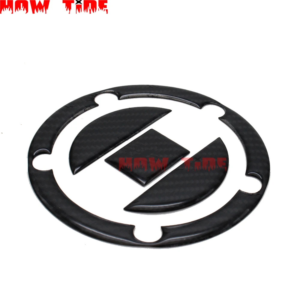 Новинка наклейка из углеродного волокна на крышку топливного бака и газа для Suzuki