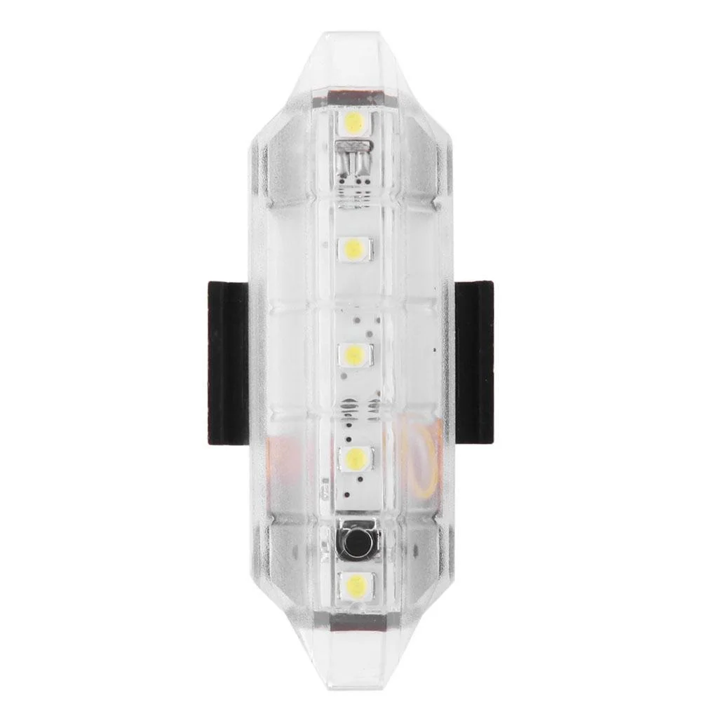 Легкая задняя фара для велосипеда супер яркая безопасная перезаряжаемая 5LED