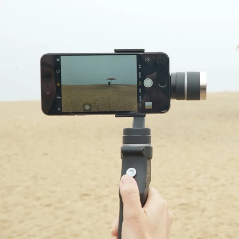 Портативный 3-осевой стабилизатор для отслеживания лица с Bluetooth дистанционный