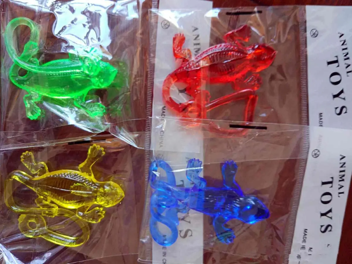 1 шт. Новинка Gag Игрушки Продукты ящерица животных слизь вязкой восхождение фигурку забавные гаджеты для детей шалость