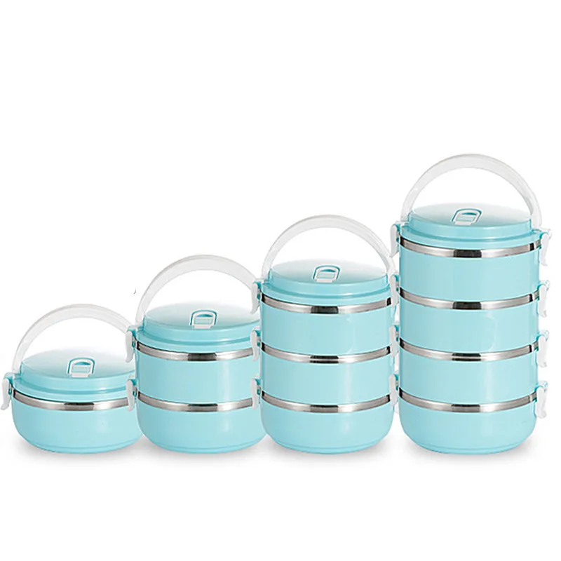 HIFUAR пластиковые Ланч боксы Lunchbox контейнер для хранения еды Bento Box Организатор