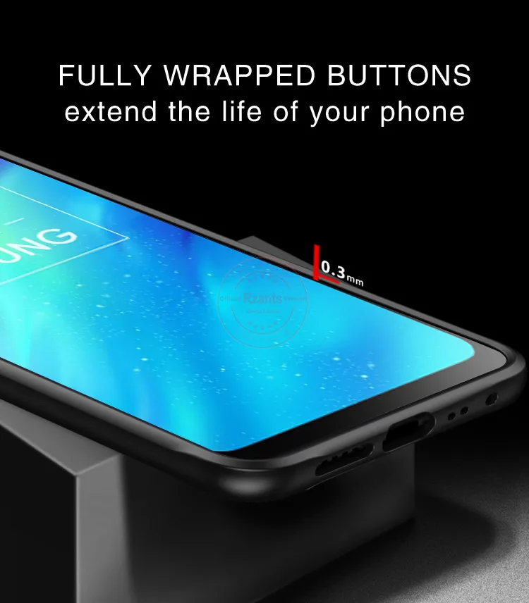 Rzants чехол для телефона Корпус для OPPO Realme 3 прозрачная задняя панель+ четыре угла ударопрочный тонкий чехол для OPPO Realme 3