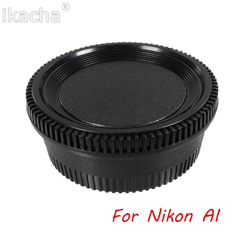 Задняя крышка камеры + передняя объектива Пылезащитная для Canon EOS Nikon AI DSLR