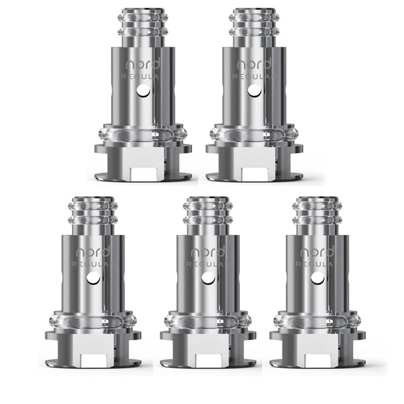 Оригинальные 5 шт. SMOK Nord катушки с обычной 1.4ом и 0.6ом сетки для комплект Замена