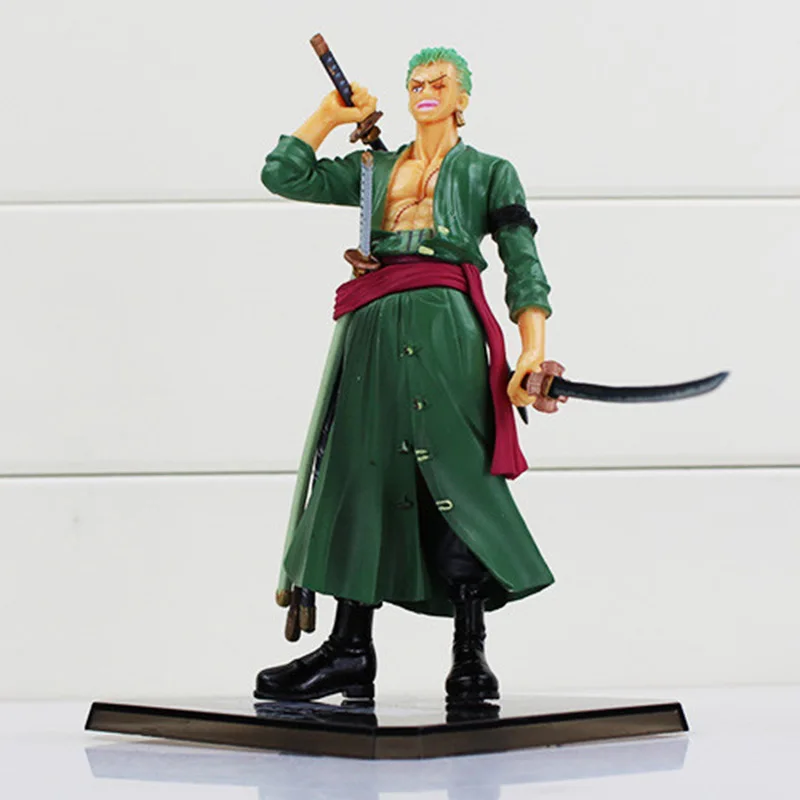 

12cm One Piece Roronoa Zoro PVC Figures Toy Cool Decisive Battle Version Collection Model Toys Kids Toys