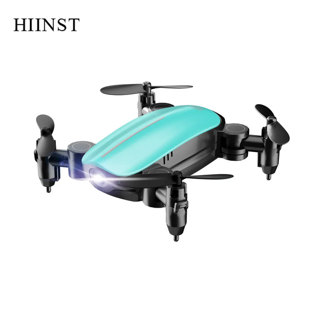 Hiinst 2,4G 6-осевой RC Hobby мини инфракрасная индукция самолеты квадроциклы, беспилотные летательные аппараты с светодиодный складной Aitude удерживайте кнопку дистанционного Управление RC вертолет
