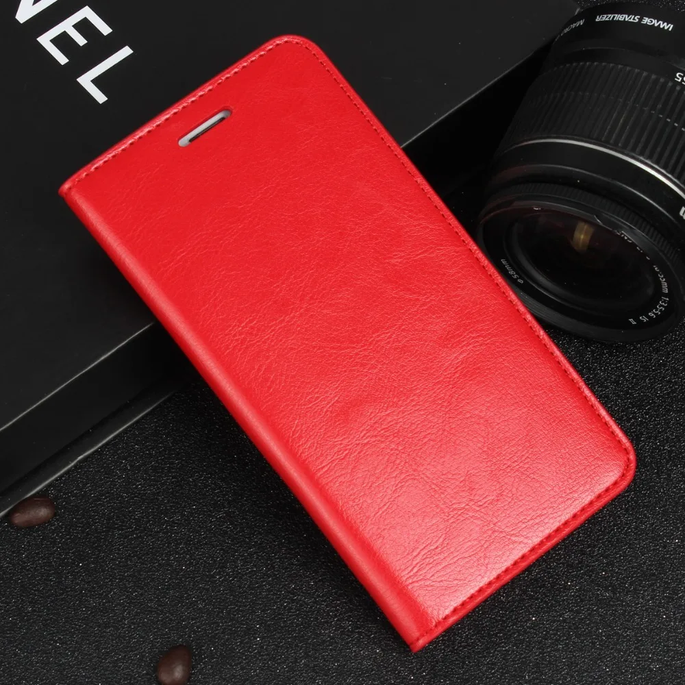 Роскошный чехол-книжка с бумажником из натуральной кожи для VIVO X20 / Plus - купить по