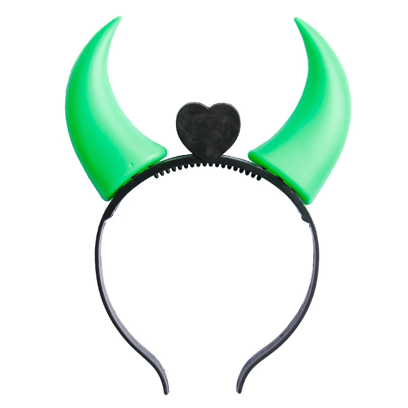 1 шт./Большой светящийся обруч с роговой головкой для детей светящиеся рожки