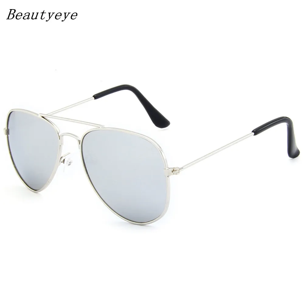Модные детские солнцезащитные очки Beautyeye авиаторы с 100% защитой от УФ лучей