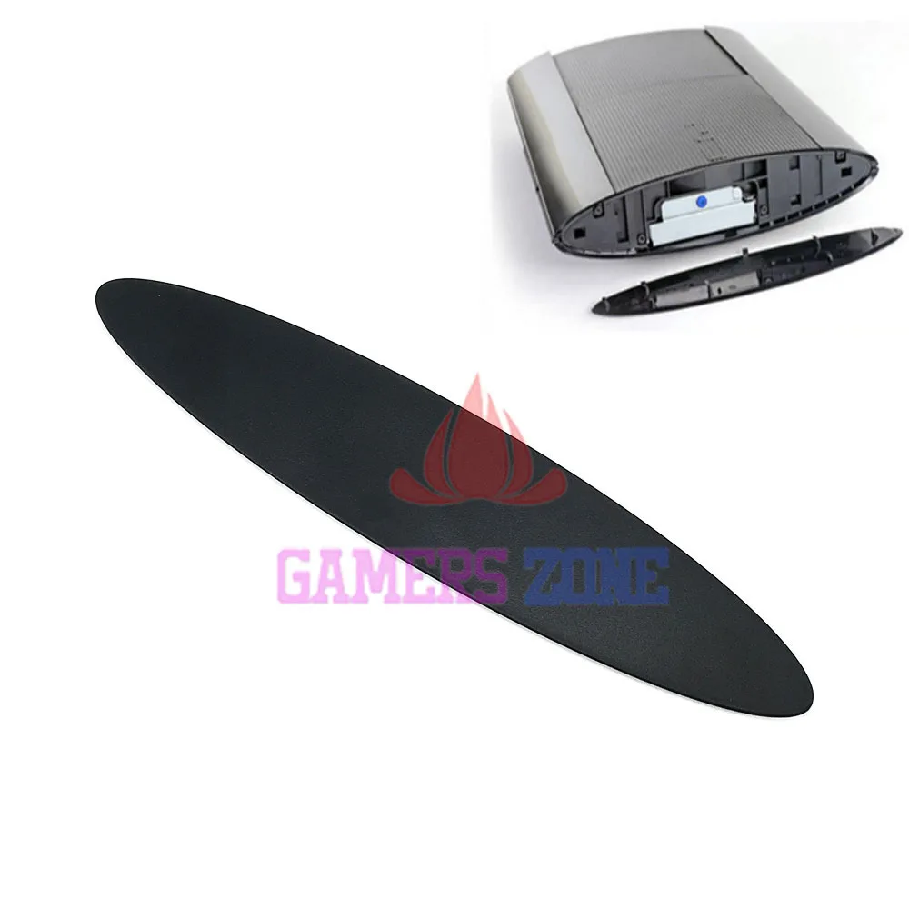 Черный чехол для жесткого диска HDD Bay Door PS3 4000 консоли левый правый Корпус Лицевая