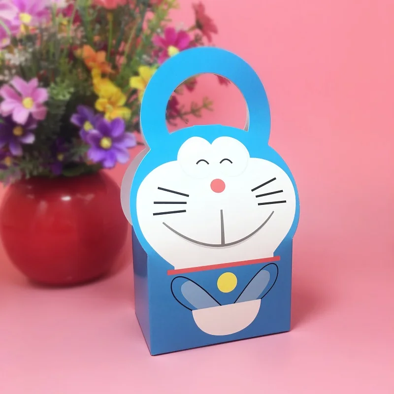 9 Милый мультфильм животных конфеты коробка подарок на вечеринку в честь рождения ребенка коробка дети день рождения украшения Подарочная коробка торт-закуска печенье бумажный пакет для конфет - Цвет: 9