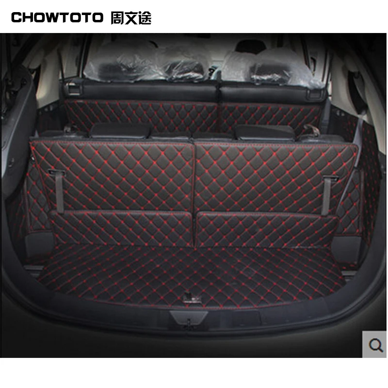 CHOWTOTO AA индивидуальные коврики для багажника Mitsubishi Outlander 7 сидений прочные