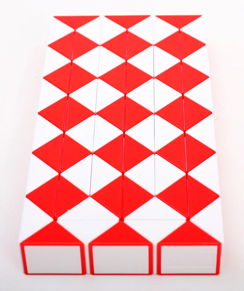 Волшебная 72 змея твист куб головоломка линейка 3D искусственная Детская