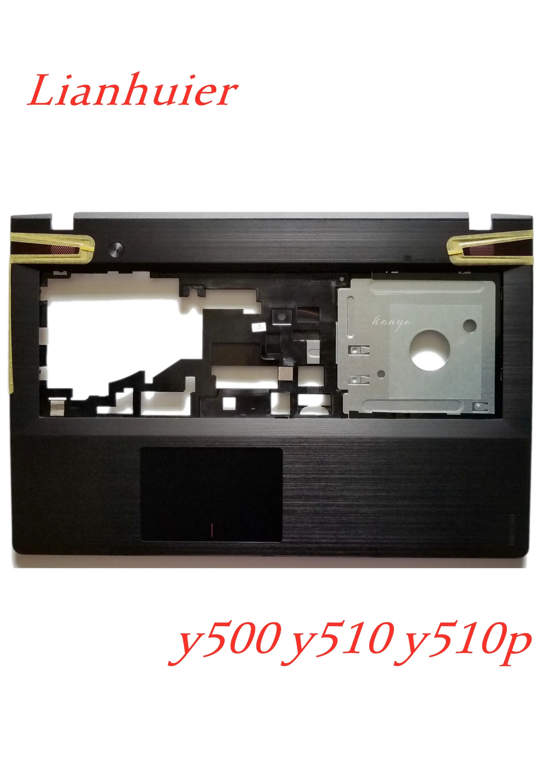 Для lenovo Ideapad Y500 Y510 Y510P Упор для рук верхний чехол без тачпада AP0RR00050