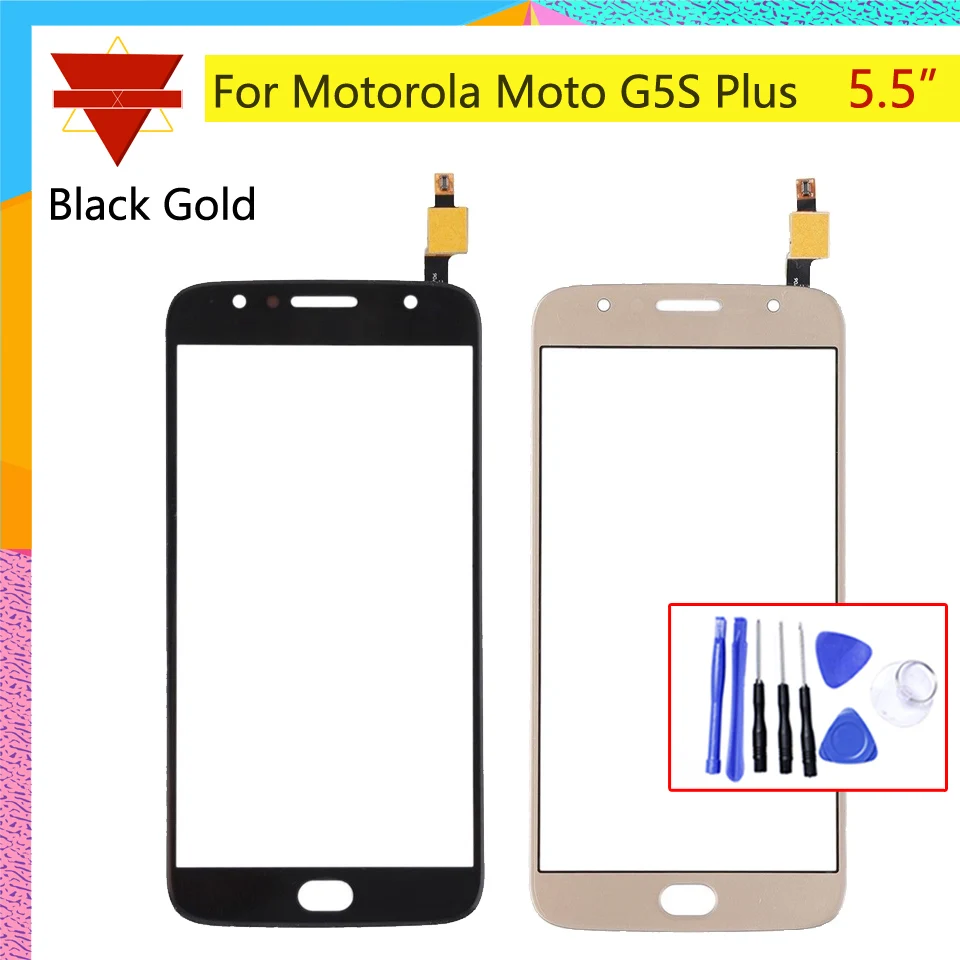 5 ''дисплей сенсорный экран для Motorola Moto G5S Plus XT1806 панель Стекло Объектив G5