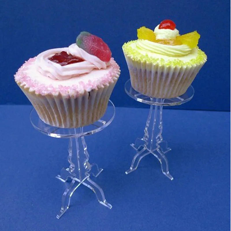 Подставка для торта инструменты украшения одинарная прозрачная акриловая