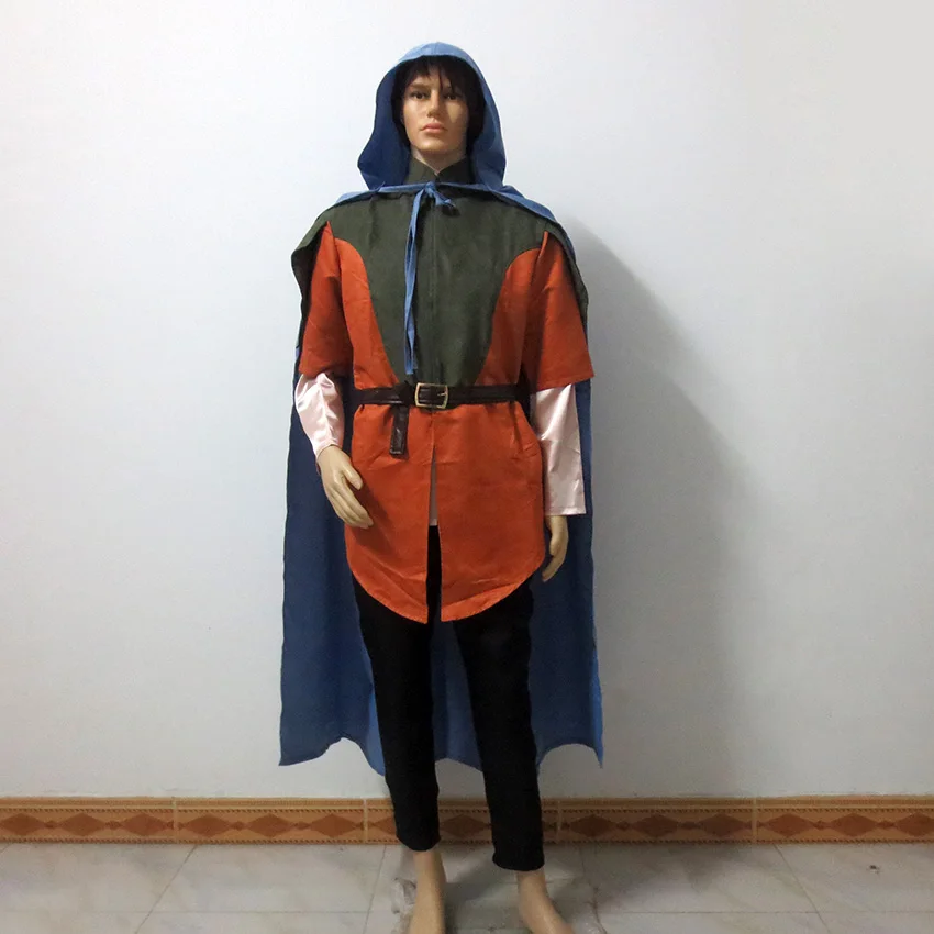 Legolas зеленый лист Униформа пальто наряд куртка для мужчин Хэллоуин Косплей