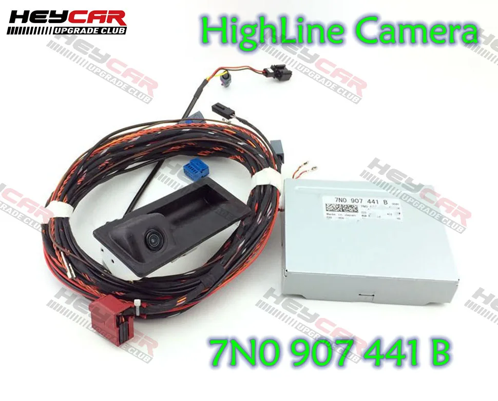 RVC задняя камера высокого разрешения kit7N0 907 441 B 7N0907441B для Jetta MK6 Tiguan Sharan MIB DIS PRO