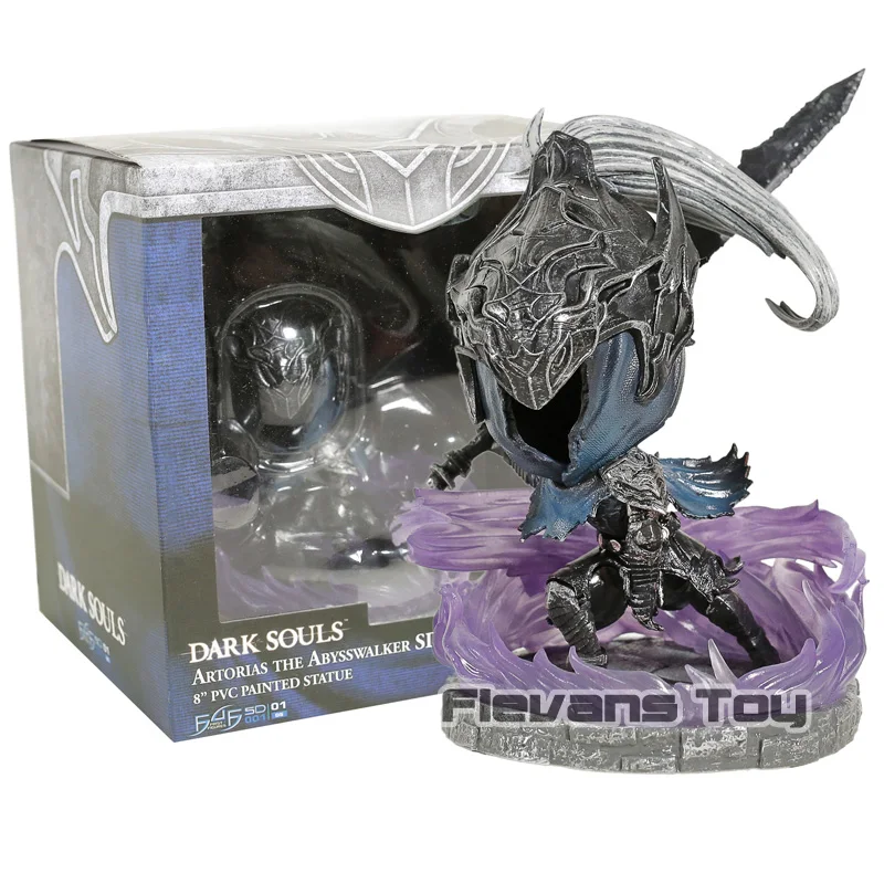 SD Artorias box Dark Souls герои лордрана зигмейер черный рыцарь фараам арториас ПВХ фигурка Коллекционная модель игрушки - Цвет: SD Artorias box
