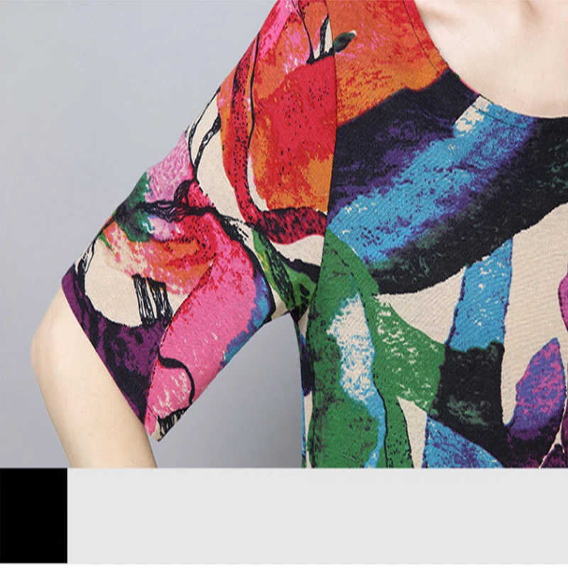 Женское платье с круглым вырезом и коротким рукавом повседневное длинное из