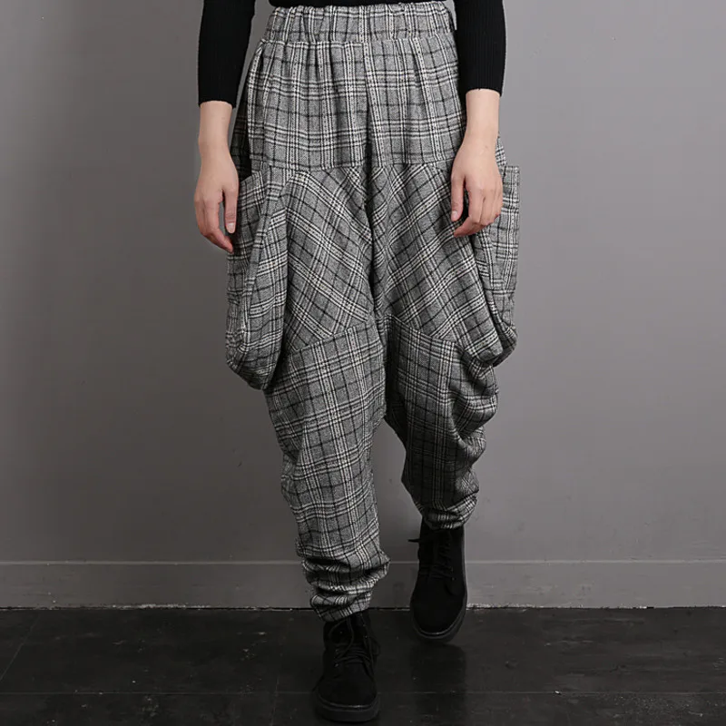 Женские винтажные брюки LANMREM большого размера на лето и весну WH41204 2020 | Женская