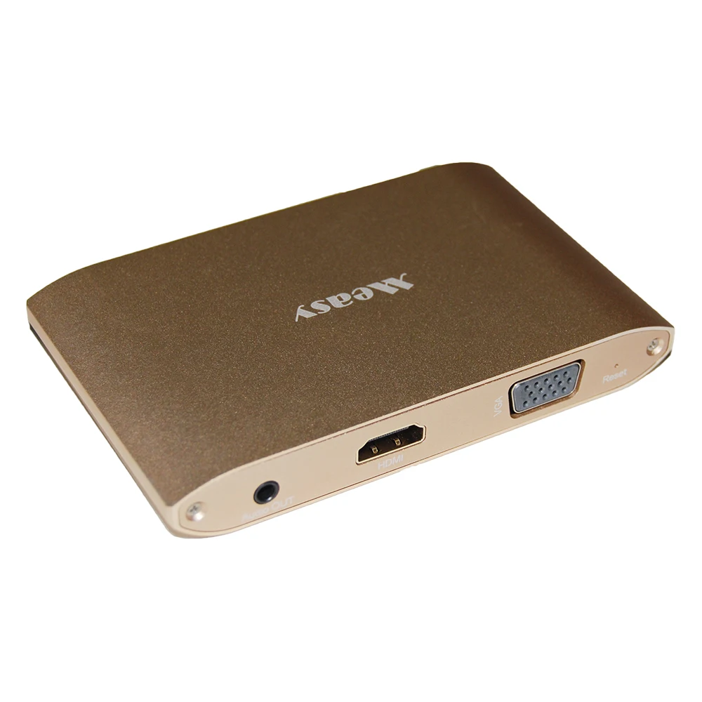 Measy A1W провод 3 в 1 Micro USB к HDMI и VGA Аудио Видео конвертер Цифровой AV адаптер для iPhone
