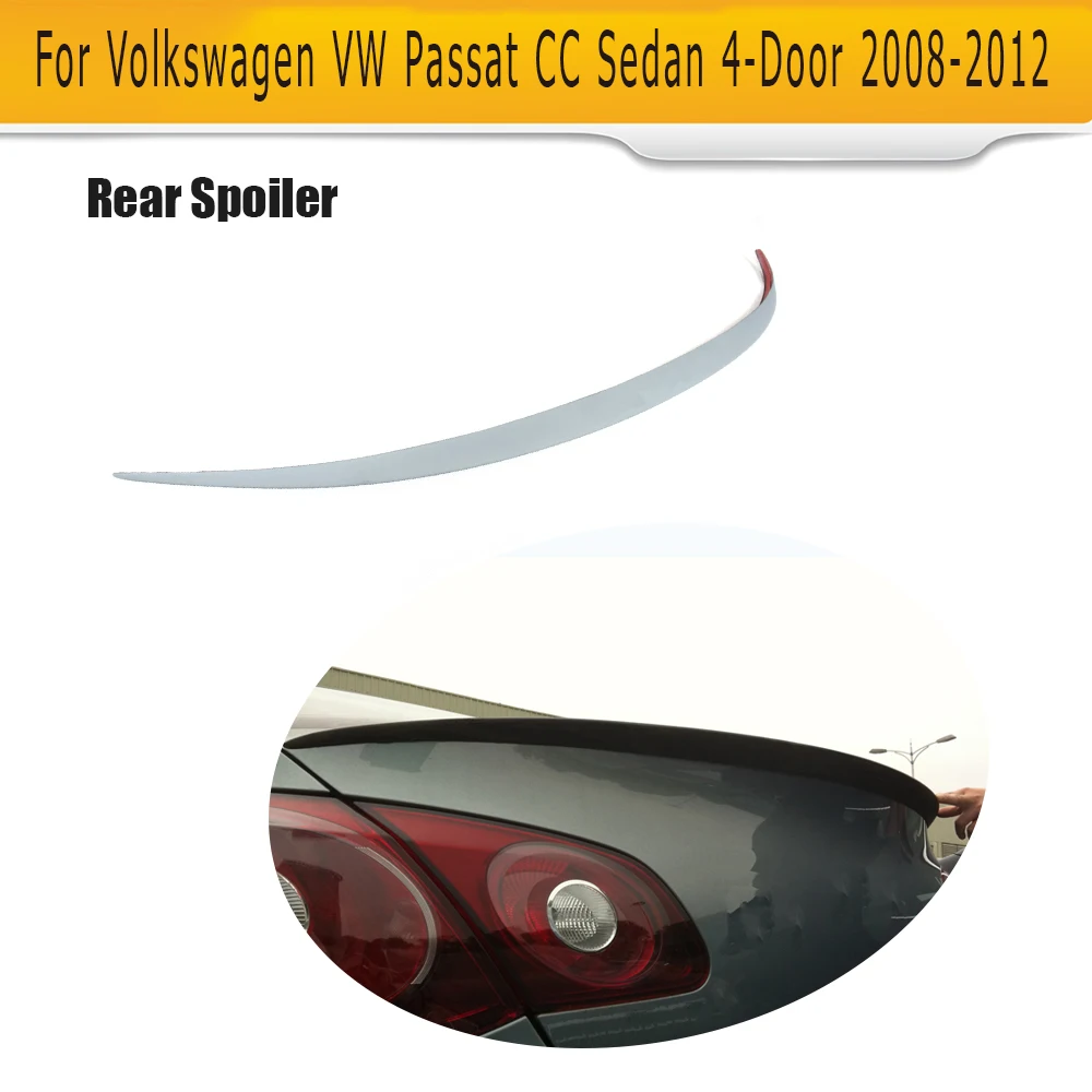 Автомобильный задний спойлер на крыло багажника для Volkswagen VW Passat CC Sedan 4 Door 2008 2012