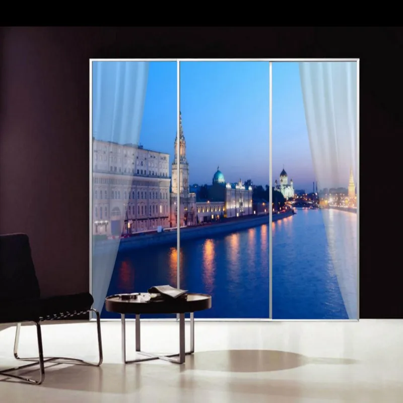 Фотообои с изображением реки и города|background wallpaper|photo wallpaperbars wallpaper |