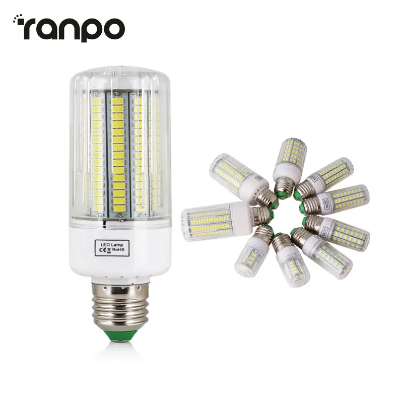 5730 SMD светодиодный светильник лампочки E27 220V лампы типа Корн 24 30 42 64 80 89 108 165 s