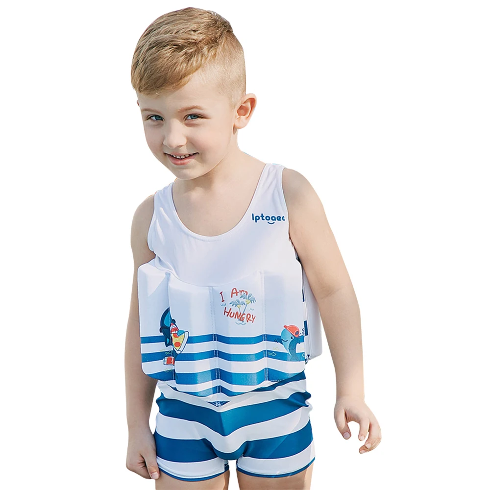 SABOLAY новых мальчиков тренировочный купальник детей плавучести Купальники