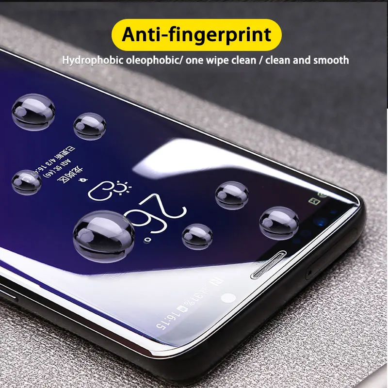 Гидрогелевая Защитная пленка для экрана Samsung Galaxy S9 S10 S8 Plus Note 8 9 S10E S7 S6 Edge полная