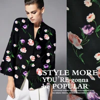 leolin chemical fiber cloth skirts spring autumn coat dress shirt fabrics 50cm