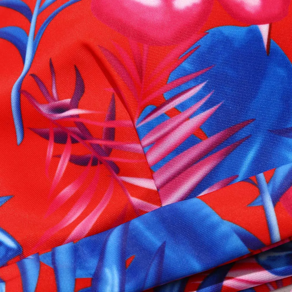 2019 сексуальный комплект бикини Высокая талия купальная одежда женский с