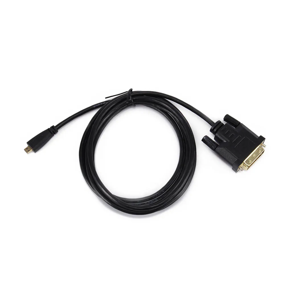 0 3/1/1.8 м Кабель адаптер DVI Micro 24 + 1 штырьковый разъем Папа папа Кабели для телефона