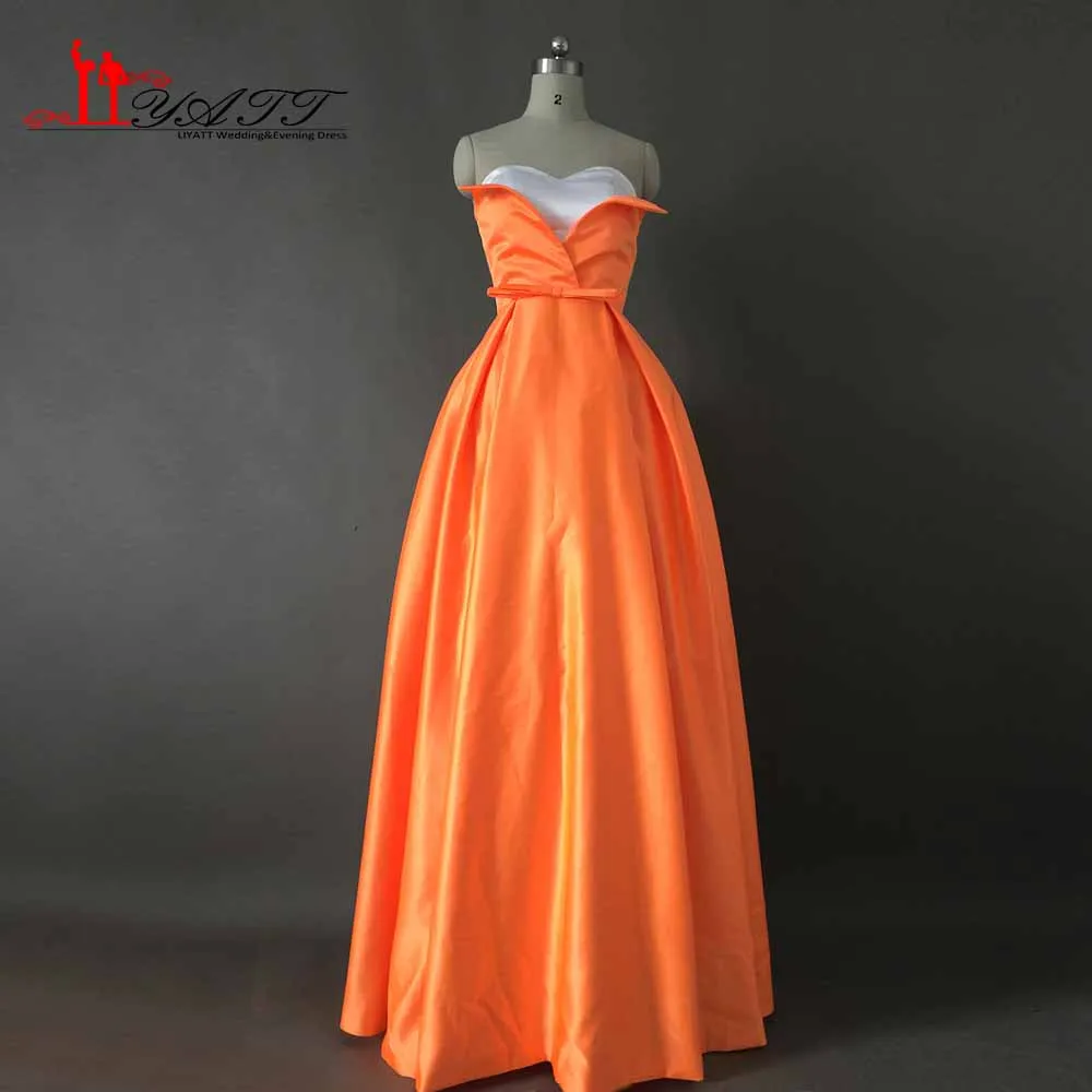 2017 Длинные линии вечернее платье Элегантный с плеча халат De Soiree Longue liyatt|a line evening