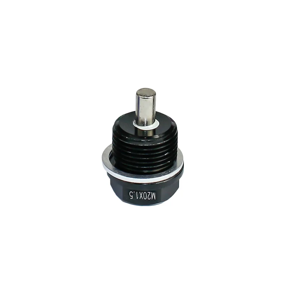 Black CNSPEED M20* P1.5MM Магнитный сливной заглушка масла алюминиевый болт/Слив Картера масла для SBR(все транспортные средства с резьбой 20x1,5)/YC100286 - Название цвета: Black