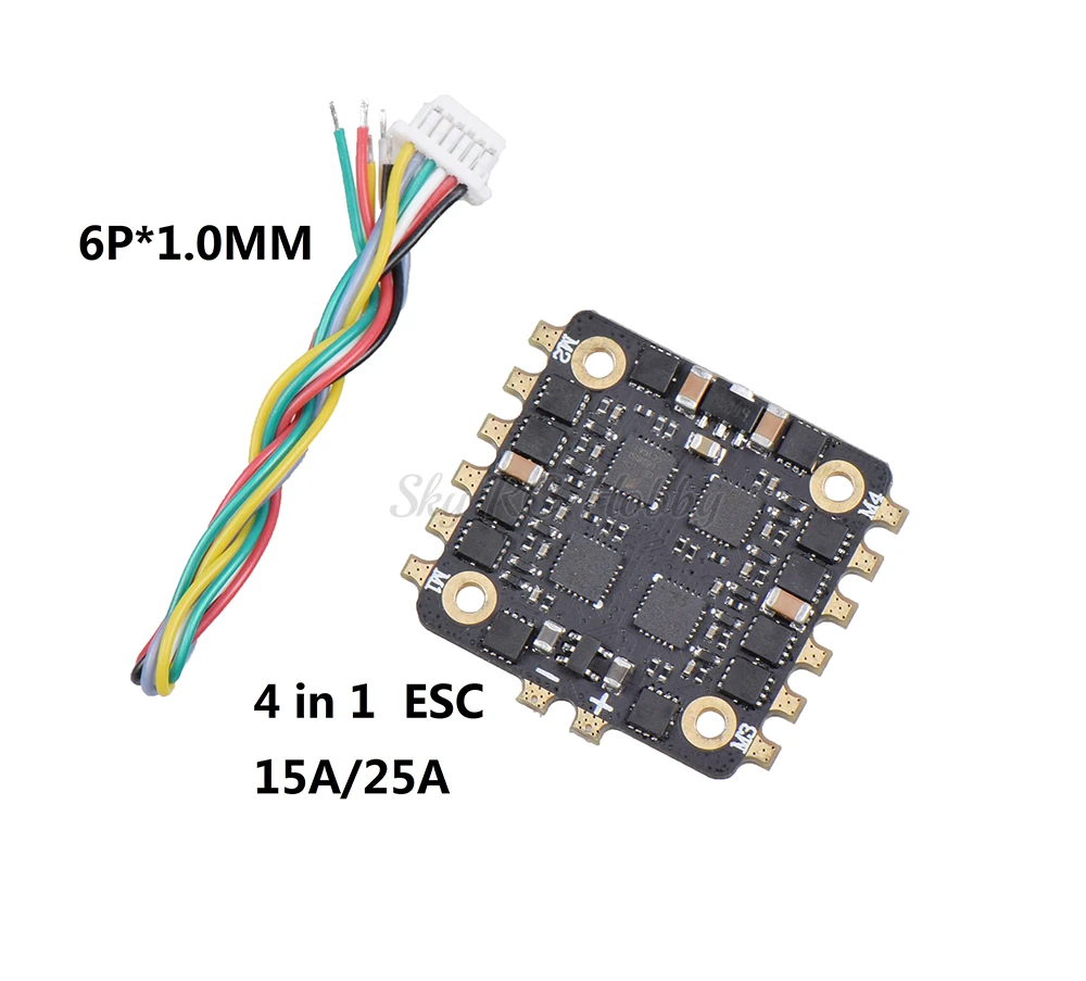 EM15A 15A / EM25A 25A 2 4S BLHELI_S Dshot 600 4 в 1 ESC плата без BEC для FPV RC Racing Drone|Детали и аксессуары| |