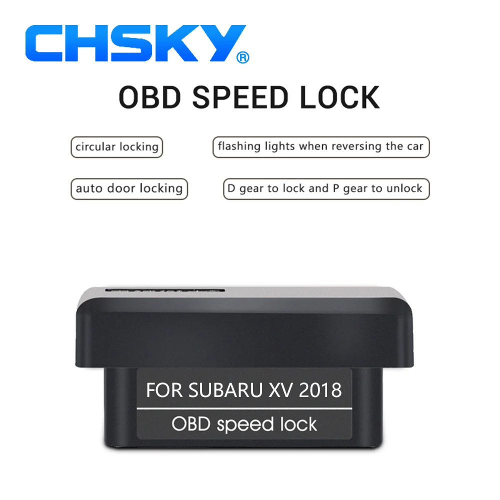 CHSKY Автомобильный Замок скорости OBD для Subaru XV 2018 только замок двери блокировка