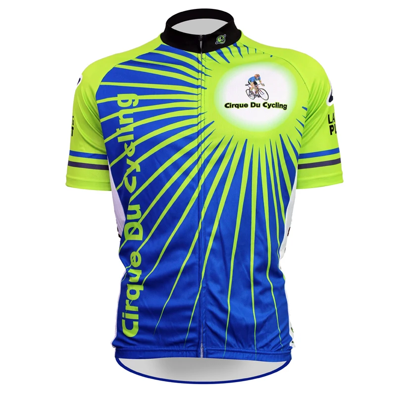 Новый Цирк Дю Велоспорт Чужой Спортивная Мужская Джерси Clothing велосипед Рубашка